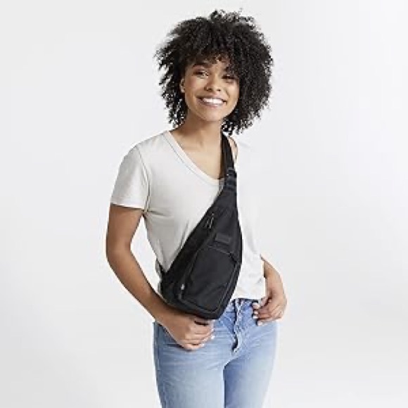 Vera Bradley Reactive Mini Sling Backpack ROSE FOLIAGE - Picture 11 of 14